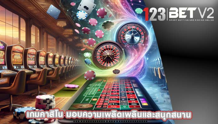 เกมคาสิโน มอบความเพลิดเพลินและสนุกสนาน