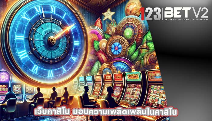 เว็บคาสิโน มอบความเพลิดเพลินในคาสิโน