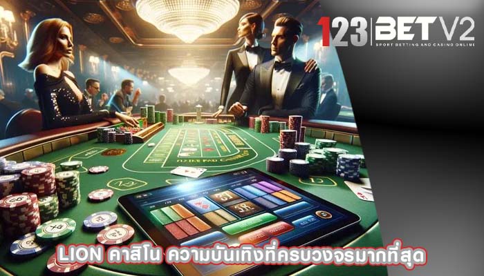 lion คาสิโน ความบันเทิงที่ครบวงจรมากที่สุด