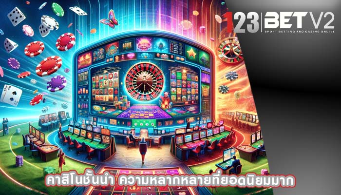 คาสิโนชั้นนำ ความหลากหลายที่ยอดนิยมมาก