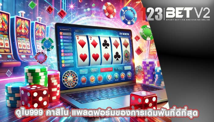 ดูไบ999 คาสิโน แพลตฟอร์มของการเดิมพันที่ดีที่สุด