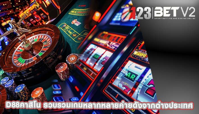 d88คาสิโน รวบรวมเกมหลากหลายค่ายดังจากต่างประเทศ