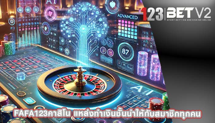 fafa123คาสิโน แหล่งทำเงินชั้นนำให้กับสมาชิกทุกคน