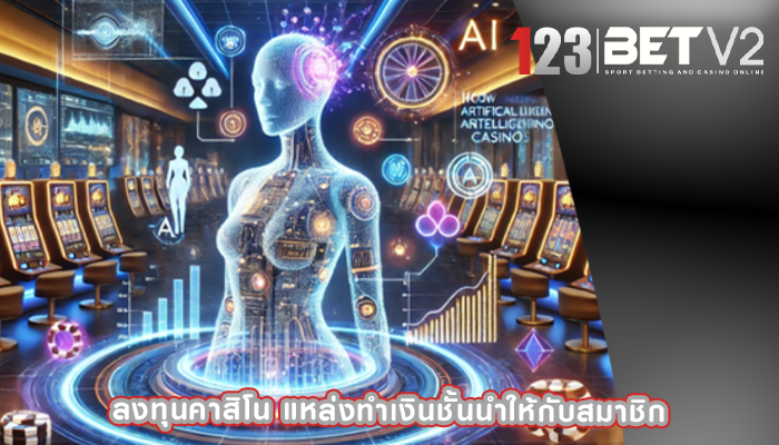 ลงทุนคาสิโน แหล่งทำเงินชั้นนำให้กับสมาชิก