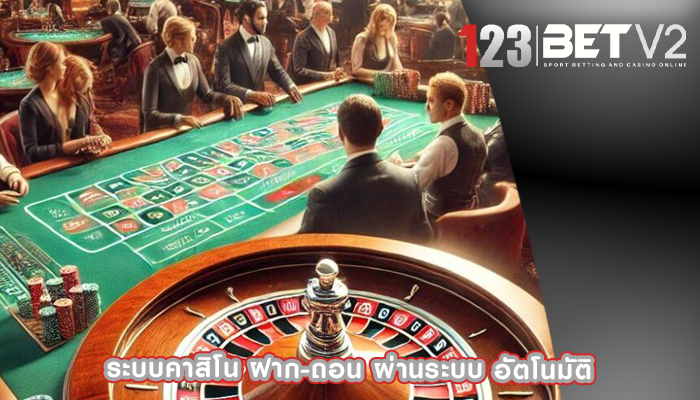 ระบบคาสิโน ฝาก-ถอน ผ่านระบบ อัตโนมัติ