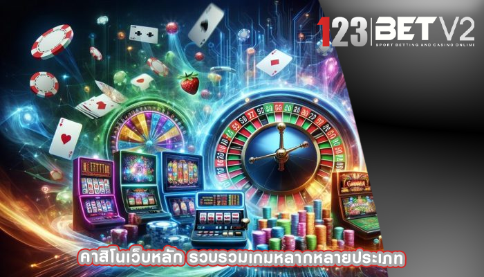 คาสิโนเว็บหลัก รวบรวมเกมหลากหลายประเภท
