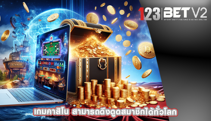 เกมคาสิโน สามารถดึงดูดสมาชิกได้ทั่วโลก